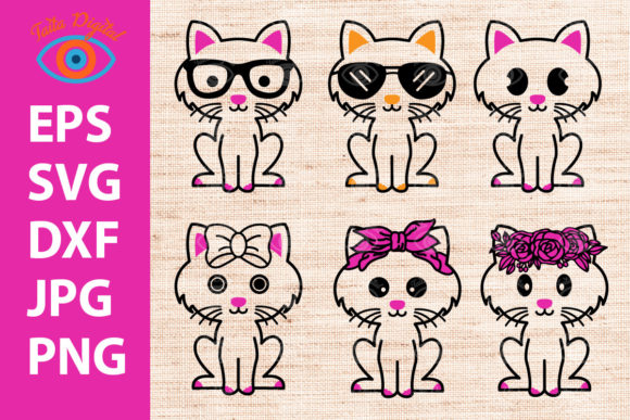 Funny Cat Kitten Silhouette Design Review