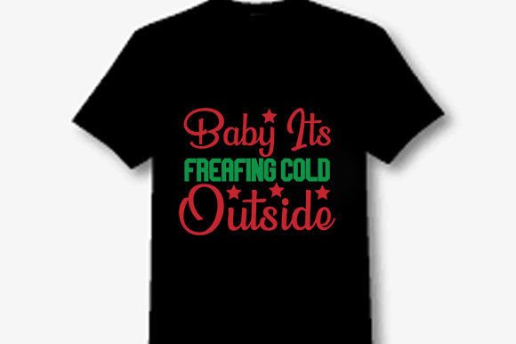 Funny Christmas Svg Design: Baby Its Freezing Review