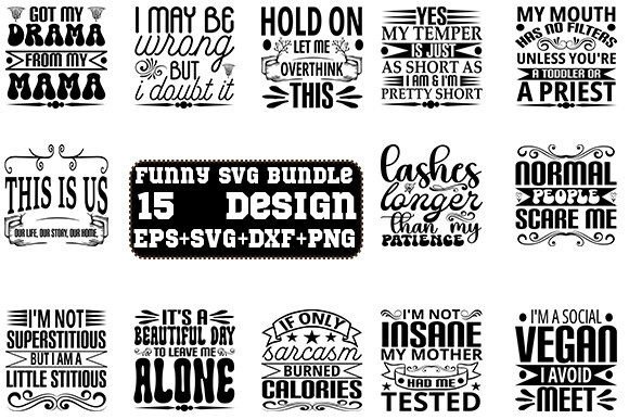 Funny SVG Bundle 15 Design Review