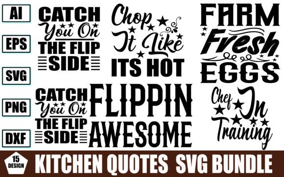 Kitchen Funny Quotes Svg Bundle Review