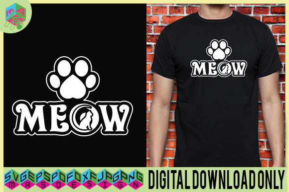 MEOW Funny Quotes Design SVG File Review